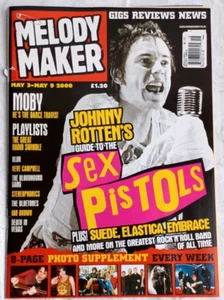 Melody Maker May 2000 Sex pistols, Suede, Moby Very Good Condition Q6 - Picture 1 of 2