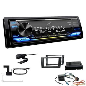 JVC KD-X472DBT Media Autoradio Bluetooth DAB+ für Seat Exeo schwarz ohne Canbus - Bild 1 von 6