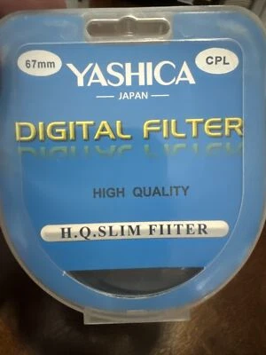 Yashica 67mm Circular Polarizer Slim Filter VINTAGE RARE - Image 1 of 2