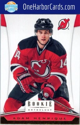 2012-13 Panini Rookie Anthology New Jersey Devils Hockey Card #83 Adam Henrique - Image 1 of 2