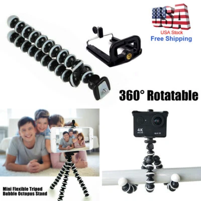 Гибкий осьминог камеры штатив стойка держатель для DV Canon Nikon сотового телефона DSLR - Изображение 1 из 4