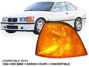 Fits 1992-1999 BMW 3 Series M3 Convertible Coupe Signal Light Driver Left Side - Picture 1 of 6