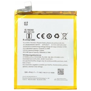 Oneplus Batteria Ricambio Original Ioni Di Litio Blp637 3300mah Per Oneplus 5 5t - Foto 1 di 2