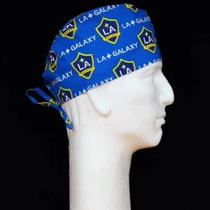 MLS LA Galaxy Soccer Club theme scrub hat - Picture 1 of 1