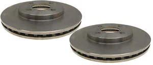 1 par de discos de freno delanteros Bendix PRT1288 84-85 Dodge Caravan 85 Plymouth Voyager - Imagen 1 de 1
