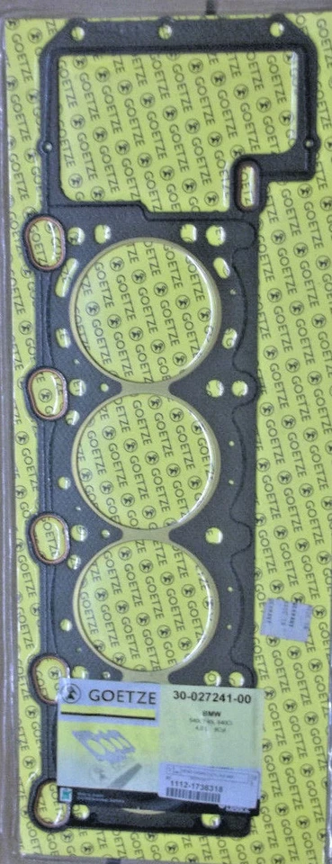 Engine Cylinder Head Gasket, Left (Cylinders 5-8) - Goetze 11 12 1 736 318 - Image 1 of 1
