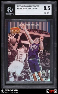 POP 1: Joel Przybilla RC BGS 8.5+: 2000-01 Bowman's Best Rookie Card Gisto /499 - Picture 1 of 3