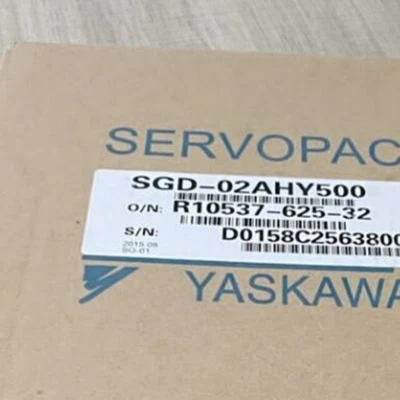  Servoaccionamiento Yaskawa SGD-02AHY500 nuevo en caja Foto 1 de 4