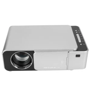 T6 LED Heim-USB-HDMI-Projektor 720P Full HD 1920x1080 EU-Adapter 100-240V - Bild 1 von 19