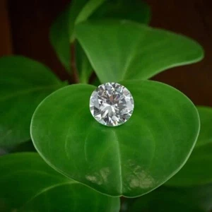 Loose Lab Grown Diamond VVS1 Clarity Certified 3 Ct Round Cut Natural D Color - Picture 1 of 9