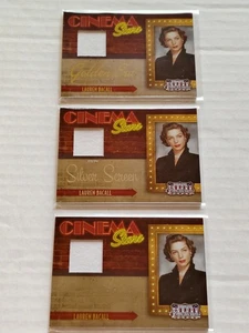 (#/50 #/100 #/250) 2009 LAUREN BACALL PANINI AMERICANA MATERIAL CUT PATCH SET #6 - Picture 1 of 14