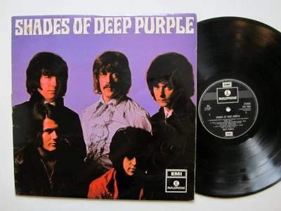 DEEP PURPLE Shades of Deep Purple LP England Press Ritchie BLACKMORE Jon LORD - Image 1 of 3