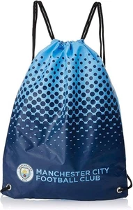 Manchester City FC Gym Bag Fade Drawstring Workout Swimming Official Licensed - Picture 1 of 5