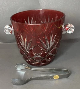 ODESSA BY FABERGE Rubinroter Kristall Eiskübel - Bild 1 von 8