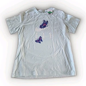 NUEVO CON ETIQUETAS - Camiseta Nike Fly Butterfly Camiseta Niños Niñas Como Nueva Verde Claro Talla XL - Imagen 1 de 9
