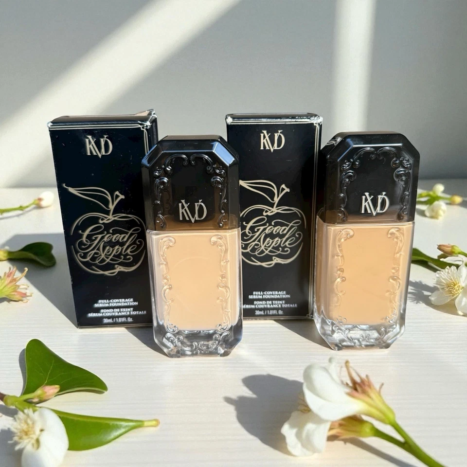 KVD Beauty Good Apple Foundation Lot – Shades 042 Medium & 051  Medium – 2 pk - Image 1 of 1