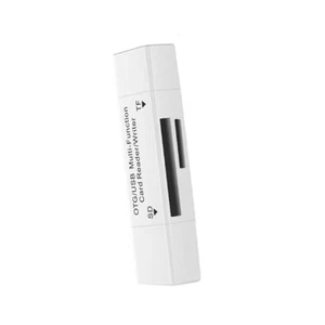 USB C Memory Card Reader Double Slot Fast Speed Transfer Works With Phones - Photo 1/10