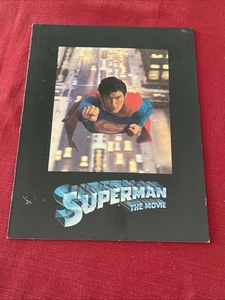 Vintage Original 1978 SUPERMAN THE MOVIE Souvenir Program Theater Booklet - Imagen 1 de 5