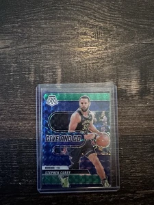 Mosaico Stephen Curry Give N Go verde #9 Warriors 2024-25 - Imagen 1 de 2
