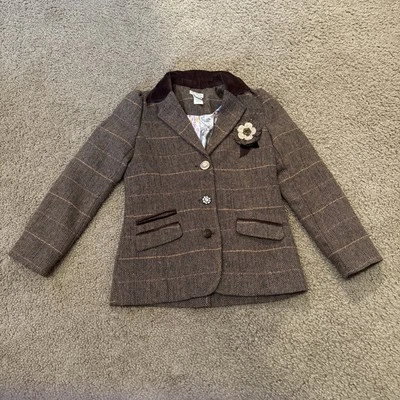 Monsoon Girl’s Tweed Jacket Vintage 7- 8 Years - Image 1 of 4