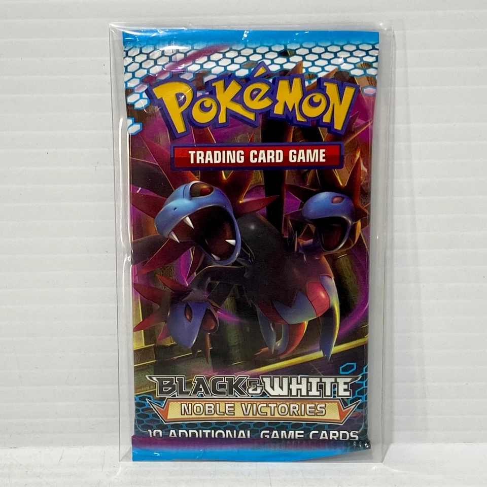 Paquete de refuerzo de cartas Pokémon selladas Hydreigon Noble Victories blanco y negro Foto 1 de 2