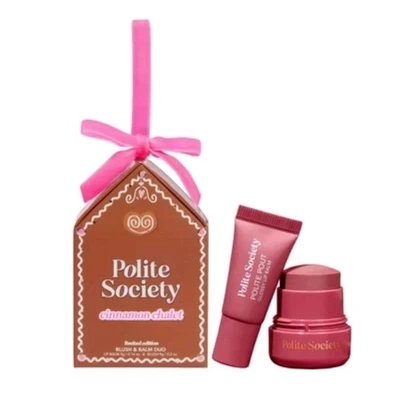 Polite Society Cinnamon Roll Blush & Balm Duo, 0.49oz - Image 1 of 4