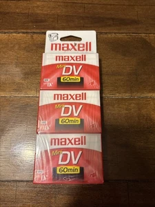 Maxell 298016 Dvm-60 Mini Digital Video Cassette - 3 Pack by Maxell 298016 Dvm-60 - Bild 1 von 1