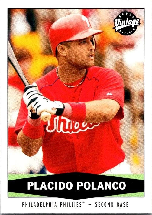 2004 Upper Deck Vintage Placido Polanco #29 Philadelphia Phillies - Image 1 of 2