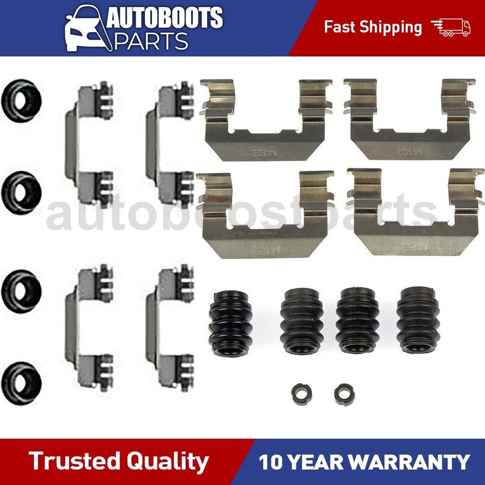 前后盘式制动器硬件套件适用于 2008 - 2010 凯迪拉克 CTS — 第 1/4 张图片