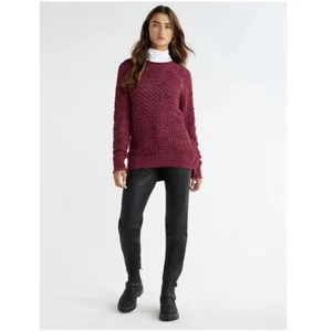 ¡Nuevo! Pantalones ajustados recubiertos de tiro alto negros Time and Tru talla 8 ¡Gran jean informal! - Imagen 1 de 10