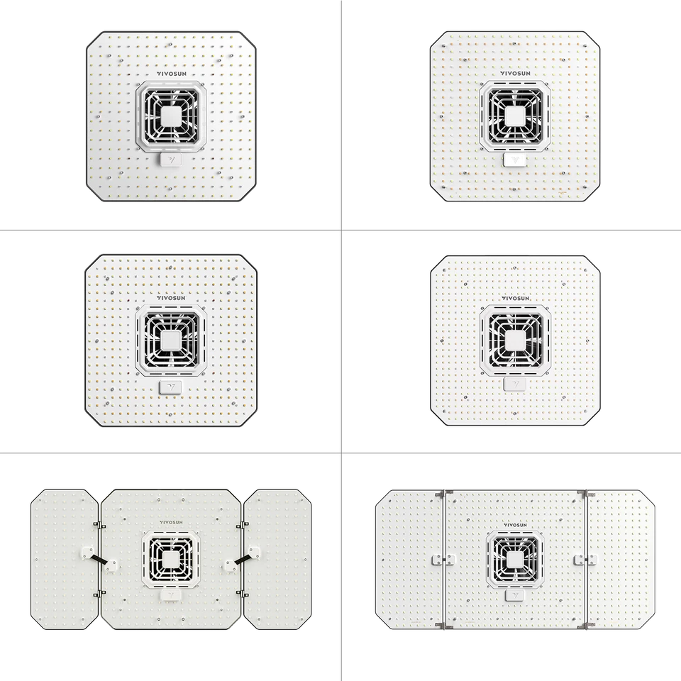 VIVOSUN AeroLight A100SE A150SE AW200SE LED Grow Light Full-Spectrum 100W-200W - Image 1 of 1