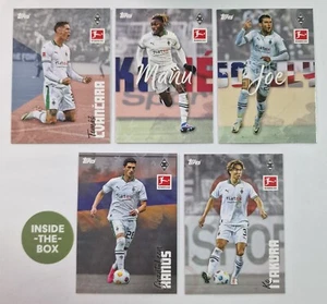 Mönchengladbach Topps International 2023 24 - Stars alle 5 Base Itakura etc - Picture 1 of 1