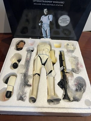 Star Wars Han Solo Stormtrooper Disguise Deluxe Estatua Gentle Giant LTD SIN USAR, EN CAJA Foto 1 de 4