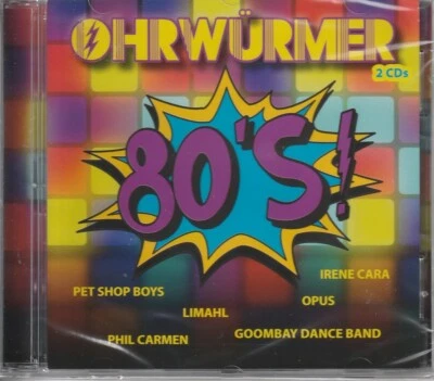 OHRWÜRMER 80´s! / Limahl, Opus, Gombay Dance, T`Pau, Hot Ch. ( (NEU/OVP, 2 CDs) - Bild 1 von 2