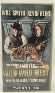 Wild wild west 1999 VHS Will Smith Barry Sonnenfeld Rare Wild Screen Japanese - Picture 1 of 9