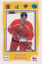 2001-02 Czech Bonaparte IQ Sport Yellow #16 Frantisek Kucera