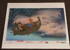 Once Upon A Forest 1993 Original Production Cel 2 Level Boat Michelle Movie