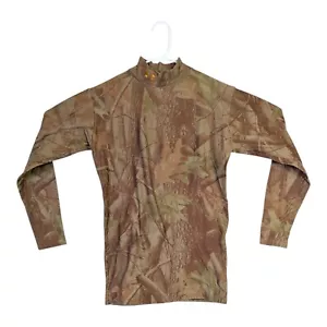 Camisa de compresión Under Armour para hombre grande Realtree camuflada cuello falso manga larga - Imagen 1 de 4