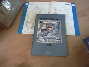 Ford Crash Parts Catalogue Escort Mk3 Orion 1980 - 1985 inc Cabriolet RS - Picture 1 of 1