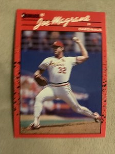 1990 Donruss Baseball Card #163 Joe Magrane St. Louis Cardinals NmMt Free Ship!