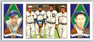 Upper Deck B.A.T. 1993 Triple-Folders - Tris Speaker, Ted Williams #161 - Foto 1 di 2