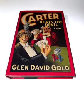 CARTER BEATS THE DEVIL BY GLEN DAVID GOLD  / Vintage Magic Novel - Picture 1 of 2