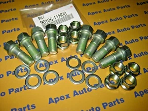 Toyota Land Cruiser Drive Shaft Bolts Genuine OEM New 1974-1985 FJ40 BJ40 Set 8 - Picture 1 of 5