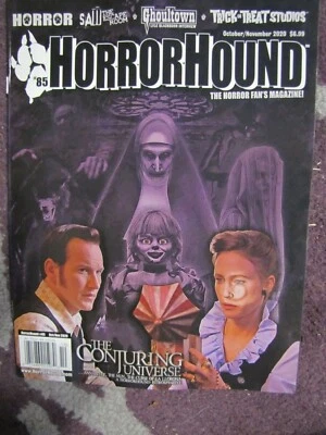 Horror Hound # 85 Uncirculated Conjuring Universe & SAW,Escape Room OUT OF PRINT