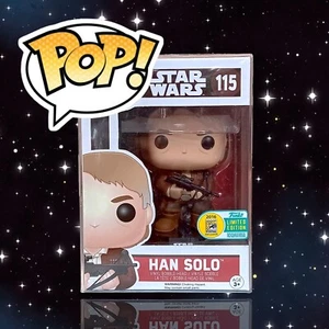 Funko Pop! Star Wars Han Solo #115 SDCC 2016 Exclusive W/Protector - Picture 1 of 7