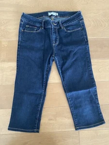 Bullhead Black Capri Skinny Jeans | Pants Blue Denim Size 7 - Picture 1 of 8