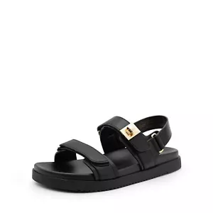 Women's Open Toe Flat Sandals Fashion Summer Vacation Beach Walking Sandals - Picture 1 of 52