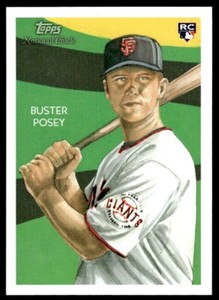 2010 Topps National Chicle Buster Posey Rookie San Francisco Giants #275