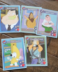 2017 SDCC EXCLUSIVE FOX ANIMATION PROMO CARD SET OF 5 FAMILY GUY BOBS BURGERS - Picture 1 of 1