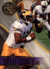 1996 Press Pass Football Card #22 Amani Toomer